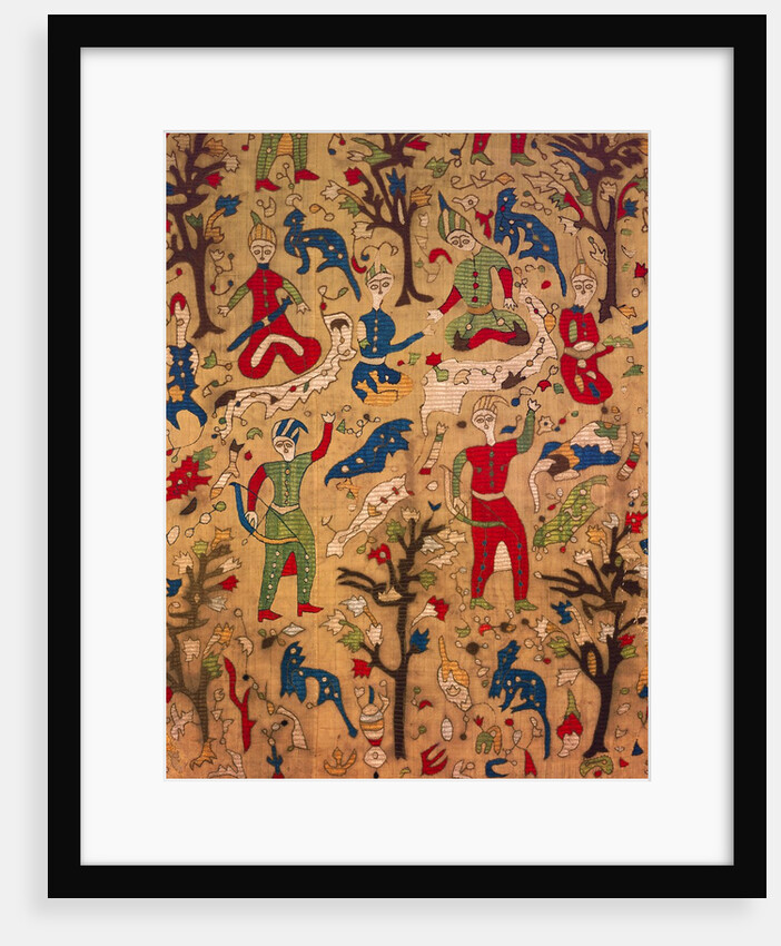 Fabric. Persia, Iran, 17th-18th century by Unknown