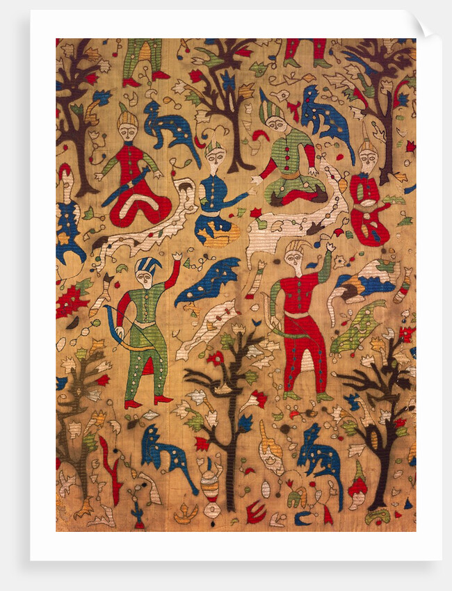 Fabric. Persia, Iran, 17th-18th century by Unknown