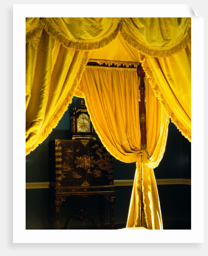The Badminton Bed, detail. England, mid-18th century by John Linnell