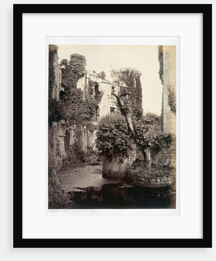 Raglan Castle by Francis Bedford