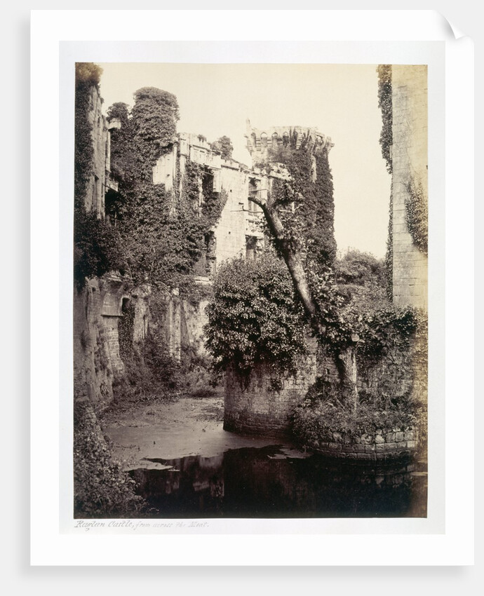 Raglan Castle by Francis Bedford