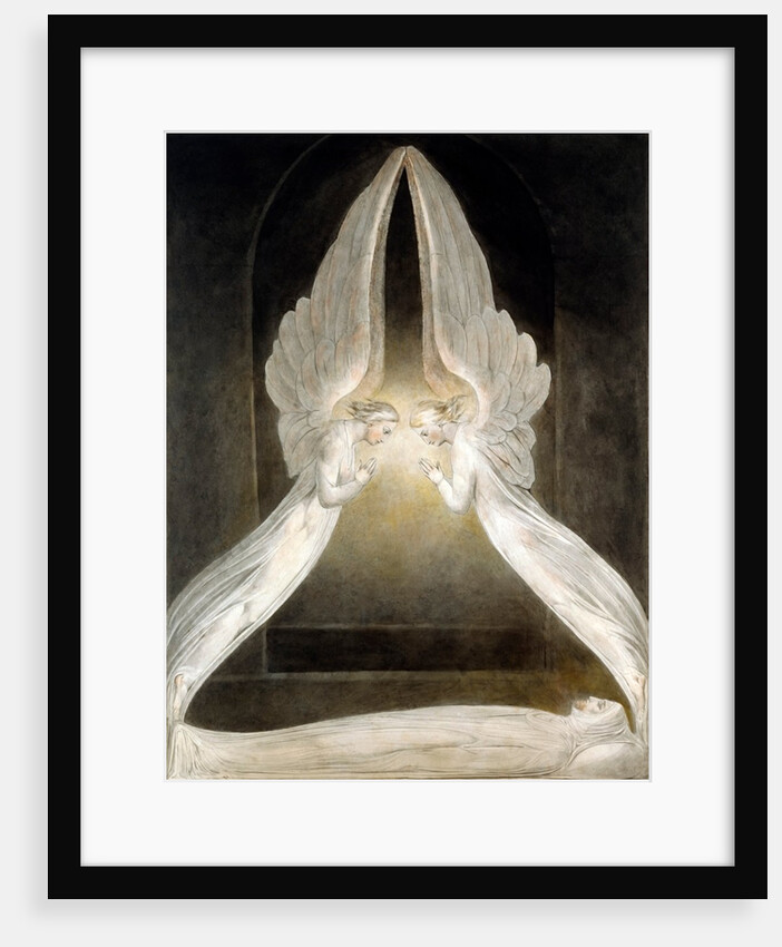 The Angels Hovering over The Body of Christ in the Sepulchre by William Blake