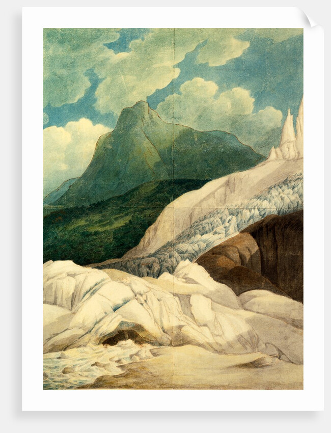 The Source of The Arveiron by Francis Towne
