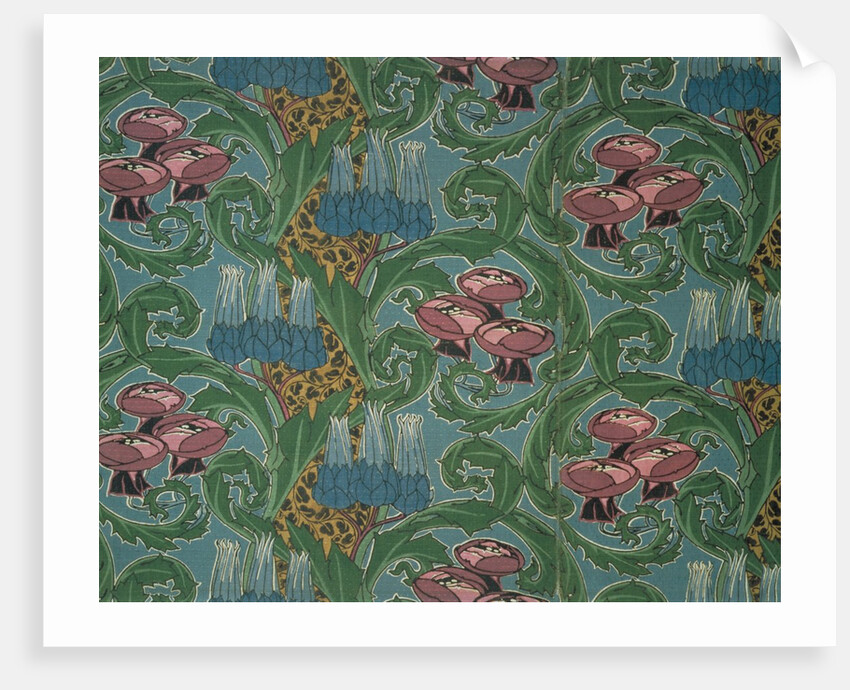 Thistle furnishing fabric by Harry Napper