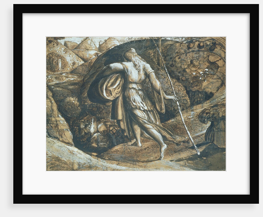 Ruth Returning from Gleaning by Samuel Palmer