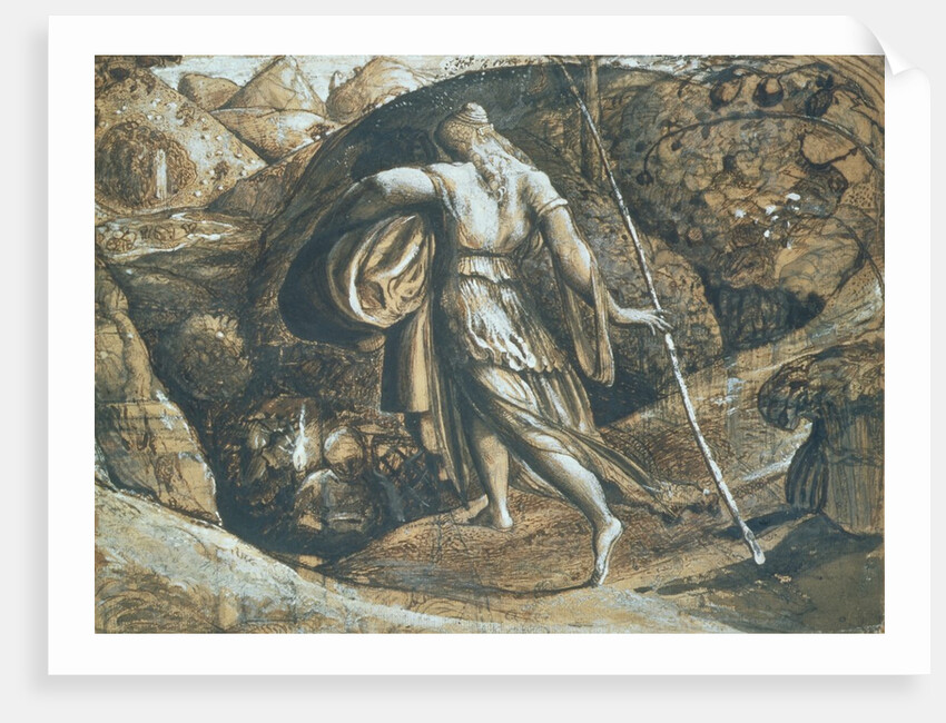 Ruth Returning from Gleaning by Samuel Palmer
