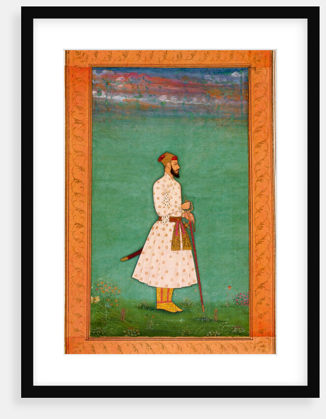 Man holding sword by Unknown