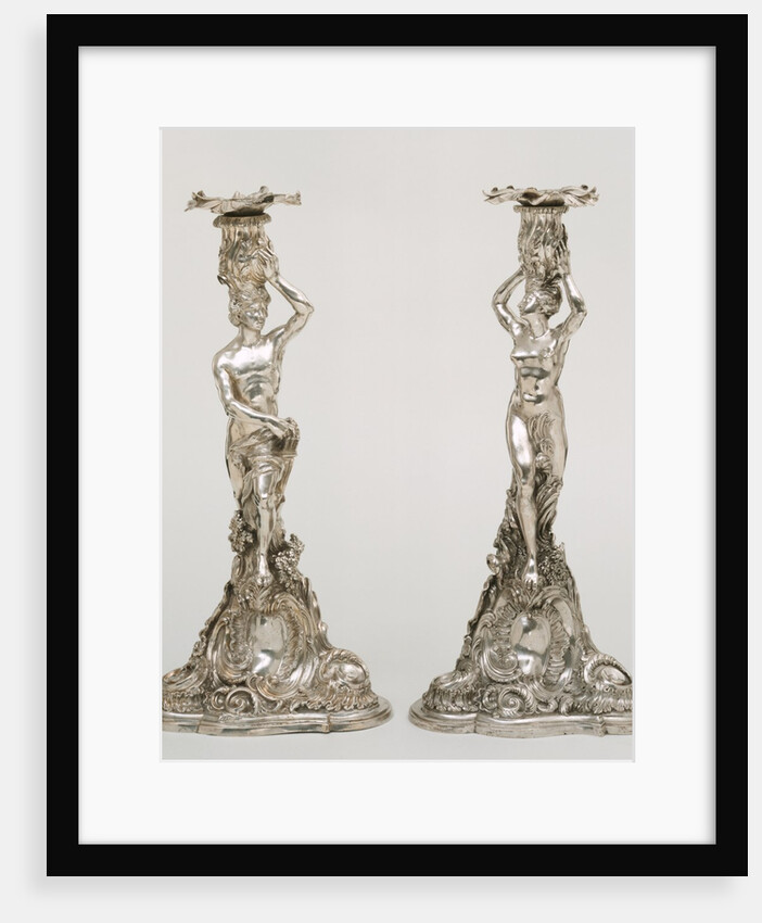The Apollo & Daphne candlesticks by George Michael Moser
