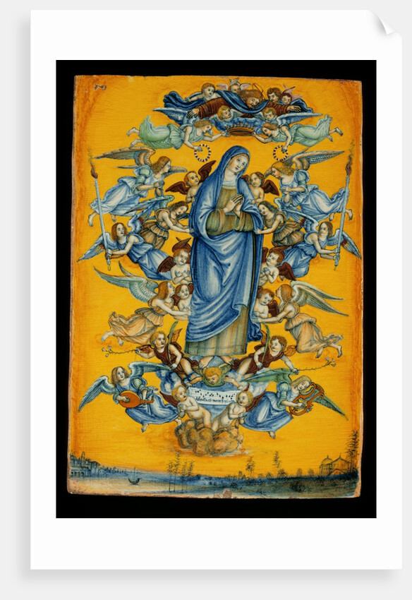 The Assumption of The Virgin Plaque by Unknown