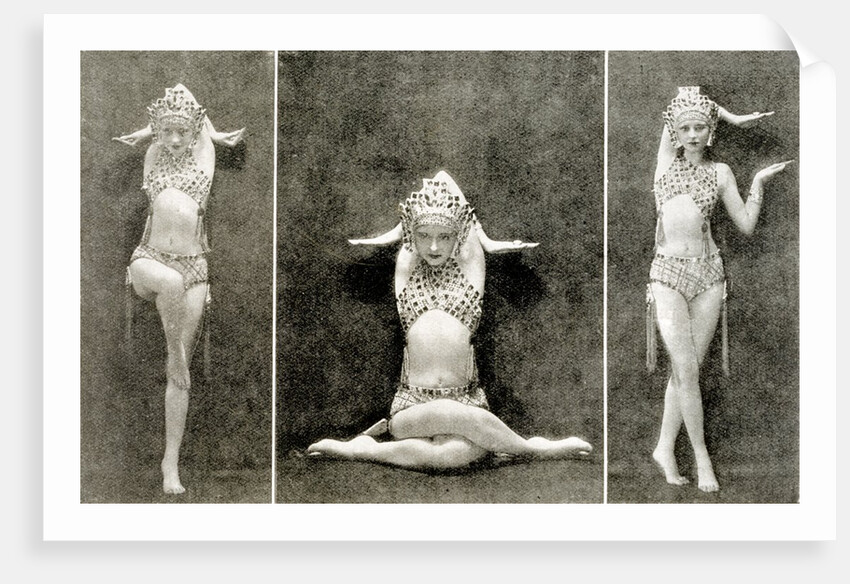The dancer Perry in 1920 by Anonymous