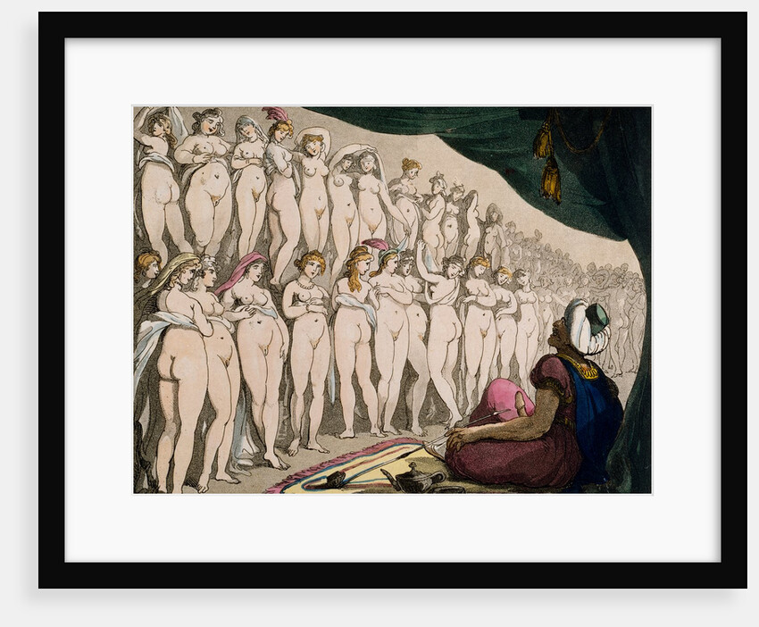The Harem by Thomas Rowlandson