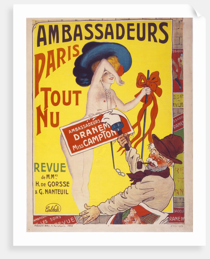 Ambassadeurs - Paris Tout Nu by Carlobali
