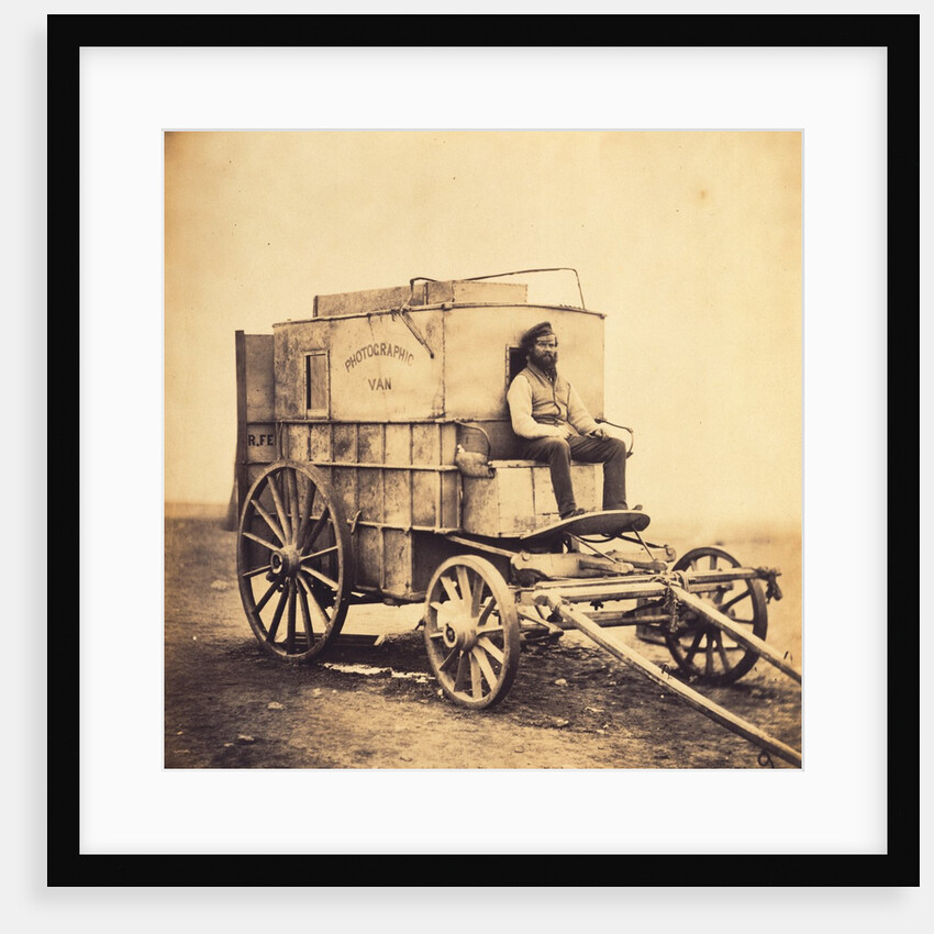 Photographic Van by Roger Fenton
