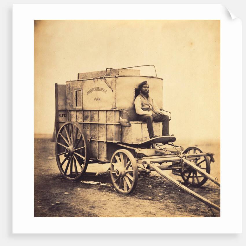 Photographic Van by Roger Fenton
