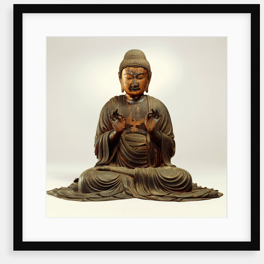 Seated figure of Amida Buddha. Japan, 13th century by Unknown