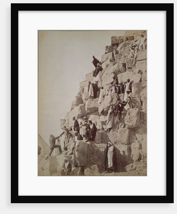 On the Pyramids by Felice Beato