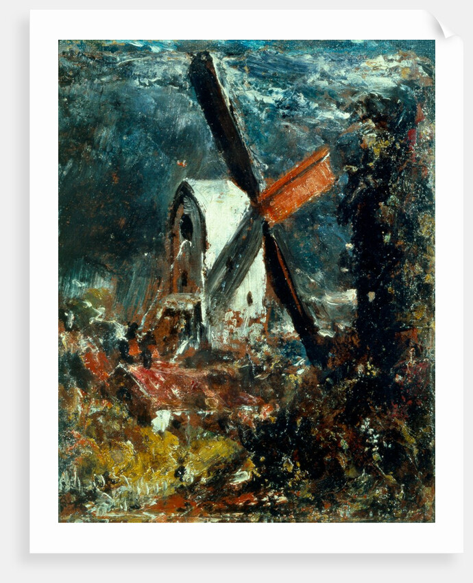 Windmill Near Brighton by John Constable