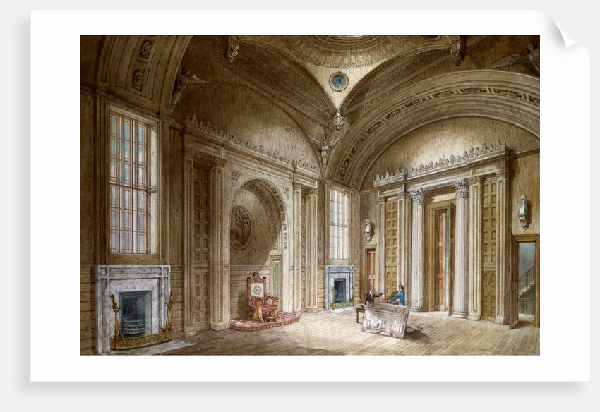 The New Masonic Hall at Freemasons Tavern by Joseph Michael Gandy