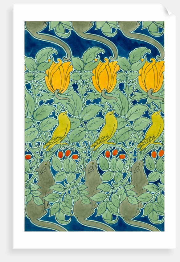 Design for Let Us Prey by Charles Francis Annesley Voysey