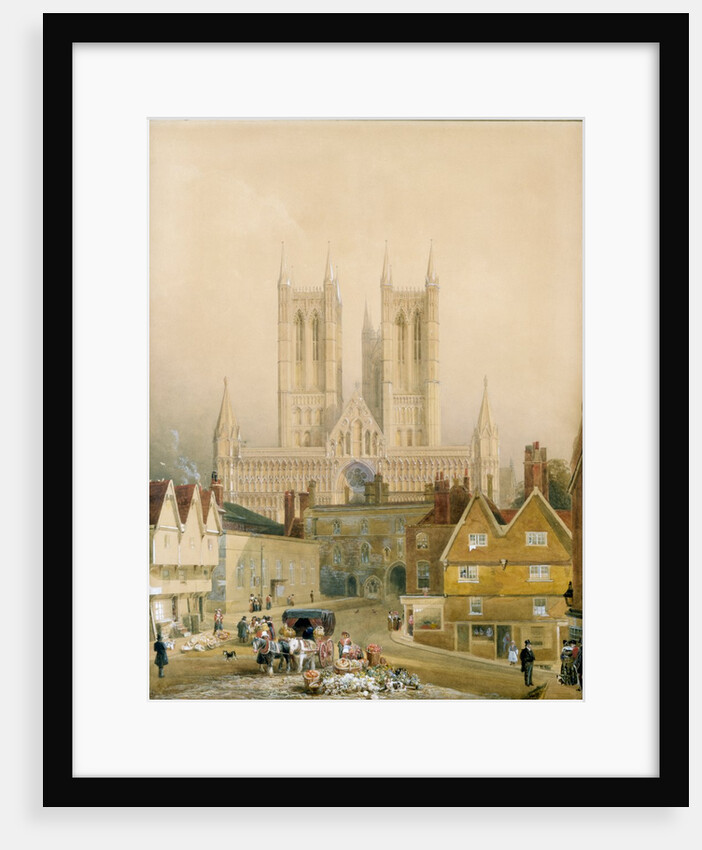 Lincoln Cathedral by Peter De Wint