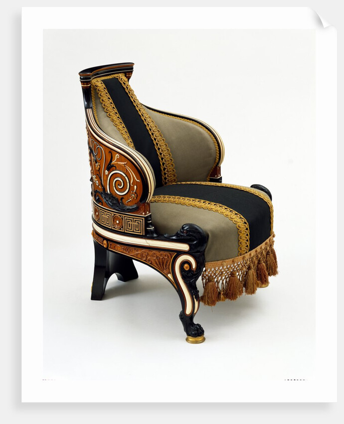 Armchair by Lawrence Alma-Tadema