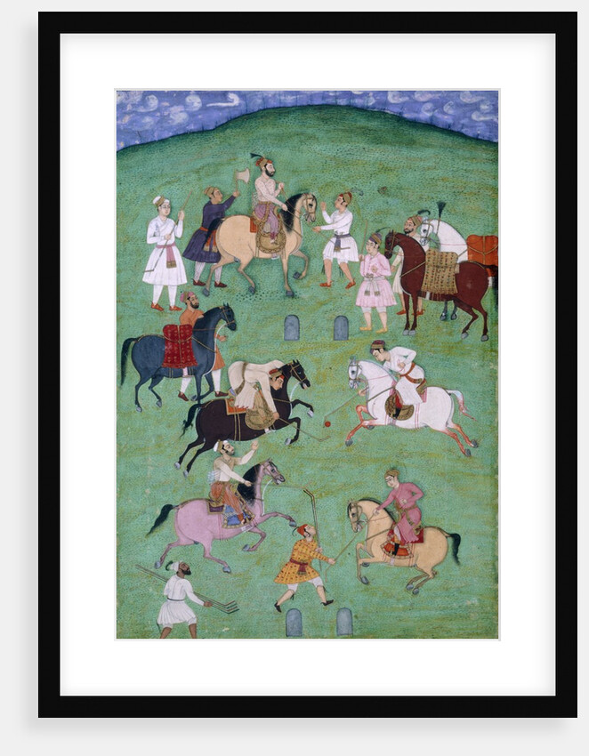 A Game of Polo. India, 17th century by Unknown