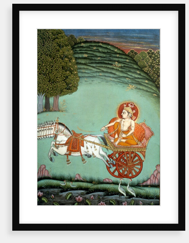 Surya the Sun God. India, late 18th century by Unknown