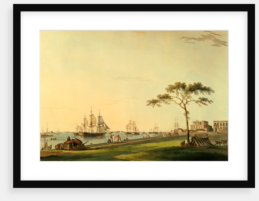 The Esplanade at Calcutta by Unknown