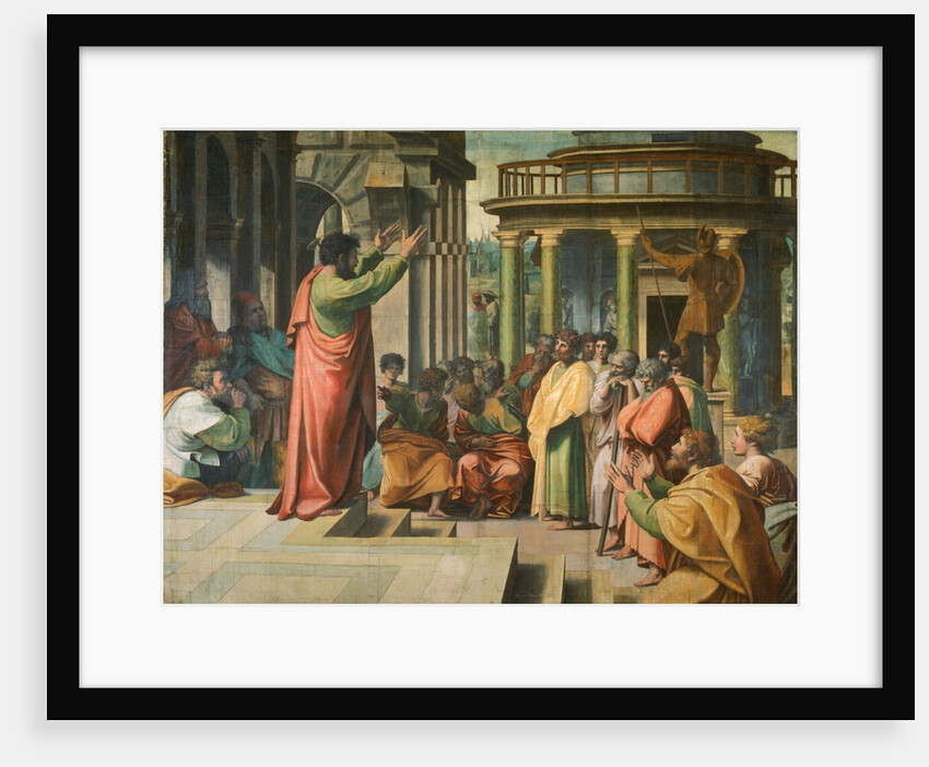 Paul Preaching at Athens by Raphael