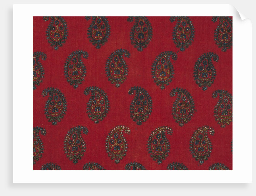Paisley textile by Unknown