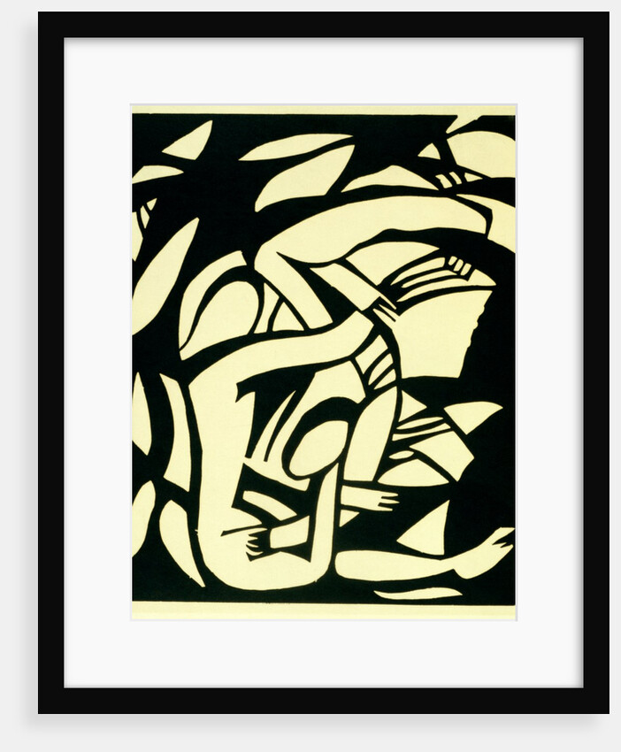 Wrestlers by Henri Gaudier-Brzeska