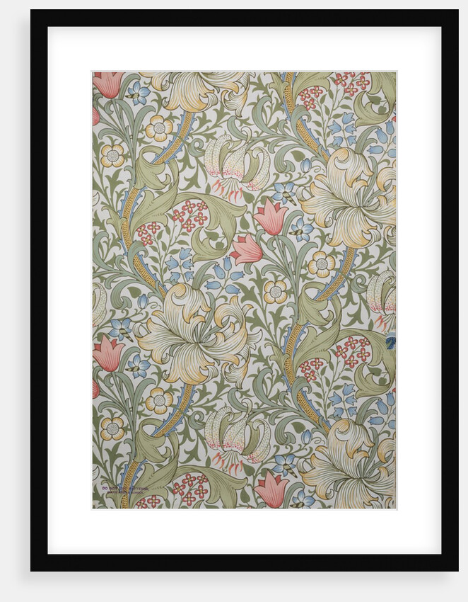 Golden Lily wallpaper by John Henry Dearle