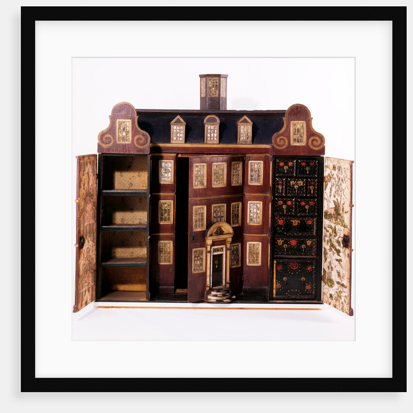 Doll's house wardrobe by Anonymous
