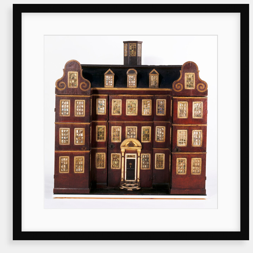 Doll's house wardrobe by Anonymous