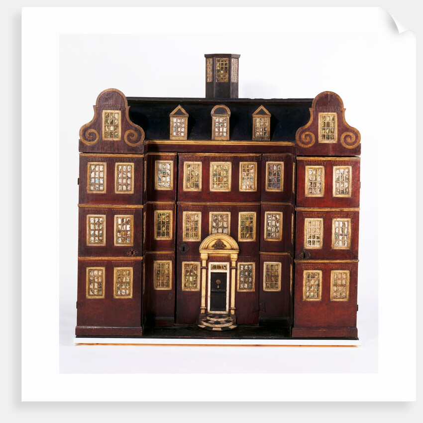 Doll's house wardrobe by Anonymous