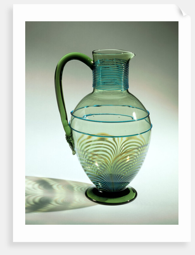 Glass Jug by J. Powell & Sons