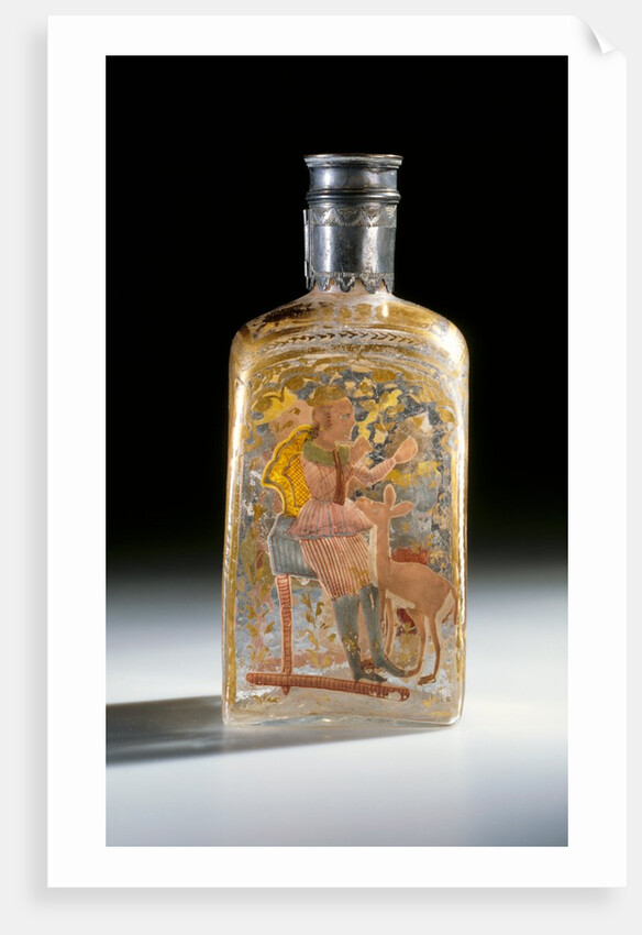 Bottle. Deccan, India, 18th century by Unknown
