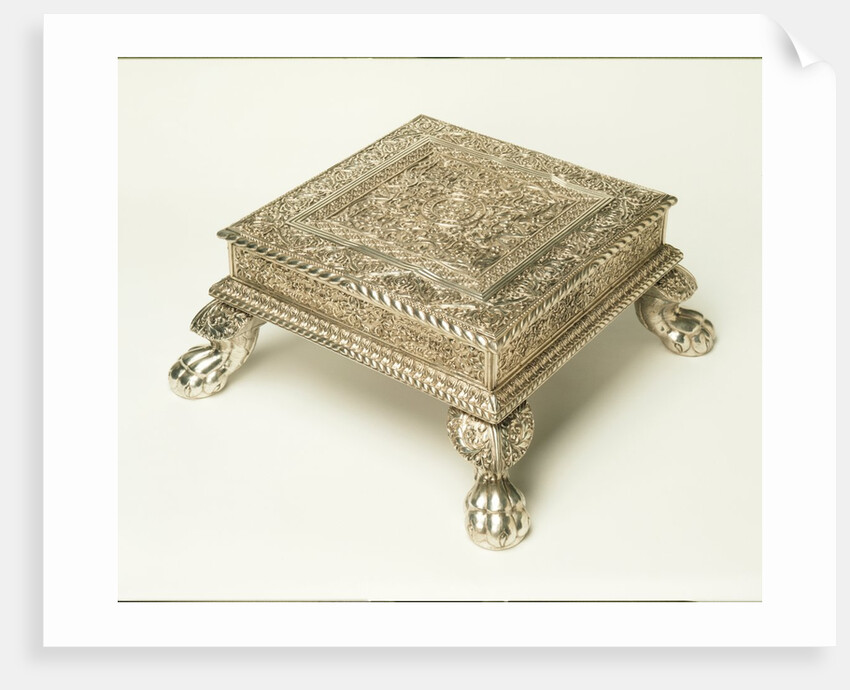 Footstool by Chhaganlal Tribhuvan