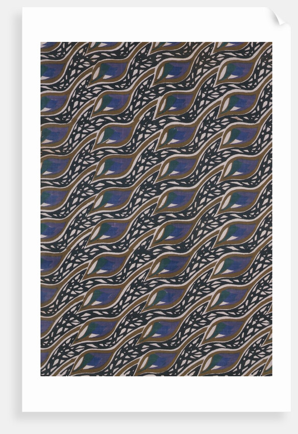 Furnishing fabric by Charles Rennie Mackintosh & William Foxton