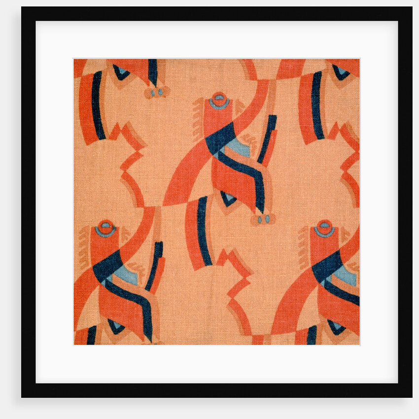 Furnishing fabric with abstract design by F. Gregory Brown