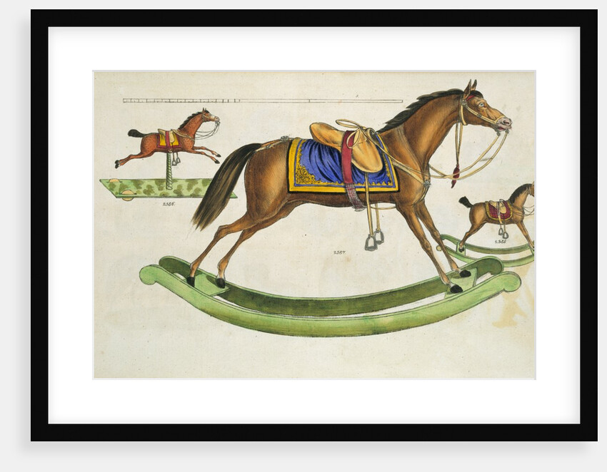 Rocking horses by Anonymous