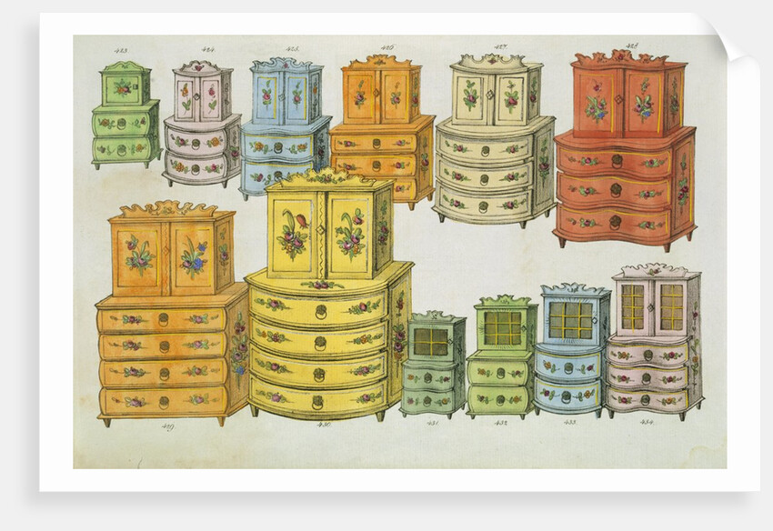 Chest of drawers by Anonymous