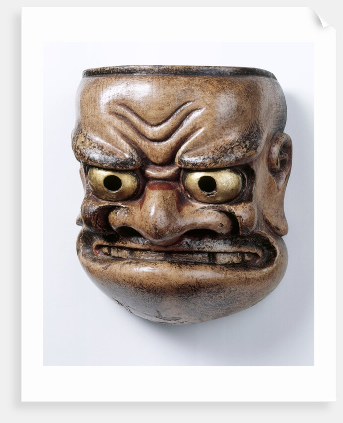 Japanese No Theatre Mask by Unknown