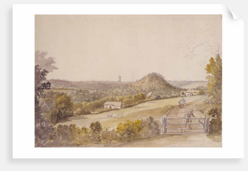 Tucking Mill and Alfred's Tower by Coplestone Warre Bampfylde