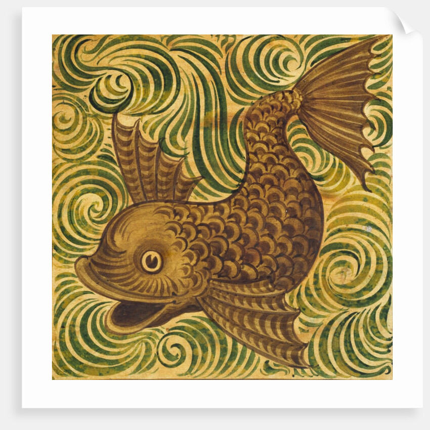 Dolphin by William Frend De Morgan