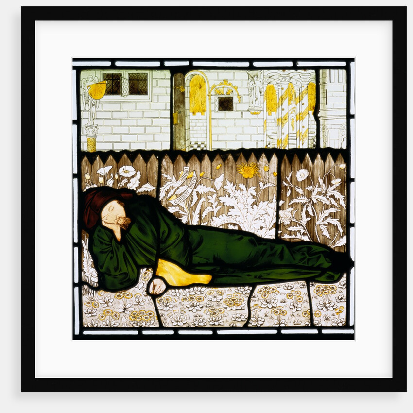 Chaucer Asleep by Edward Burne-Jones
