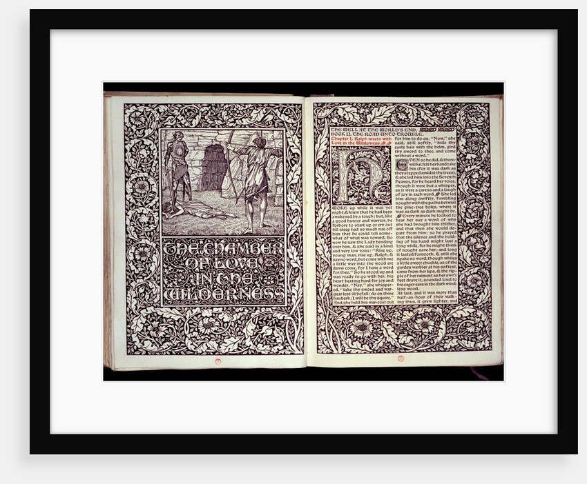 The Chamber of Love in the Wilderness by William Morris