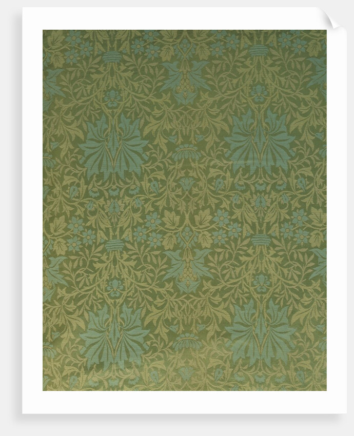 Flower garden curtain by William Morris