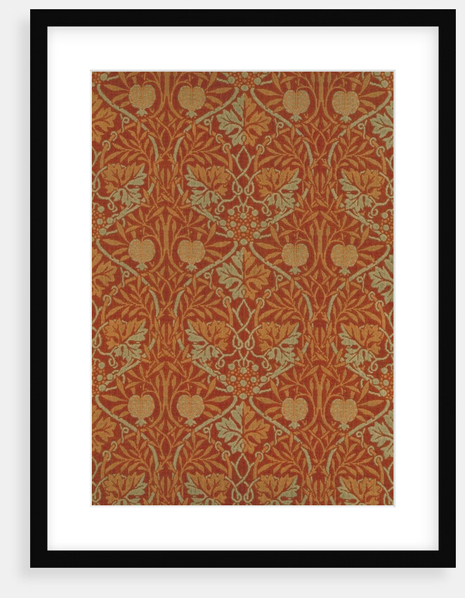 Vine and Pomegranate furnishing fabric by William Morris & Kate Faulkner