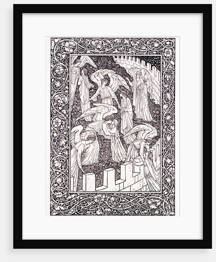 Trial proof sheet of The Golden Legend by William Morris